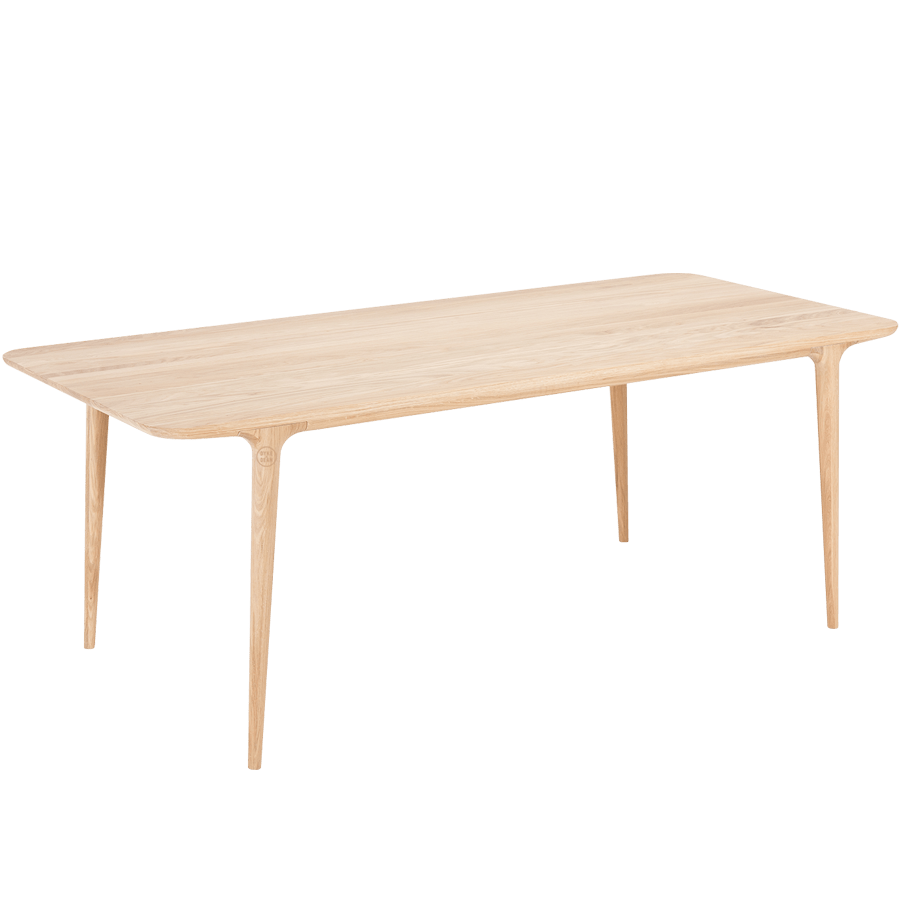 GAZZDA FAWN OAK DINING TABLE 200 - DYKE & DEAN