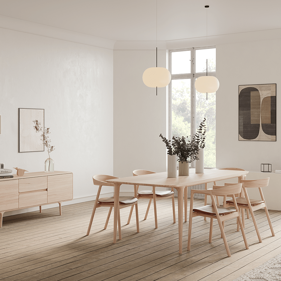 GAZZDA FAWN OAK DINING TABLE 220 DYKE DEAN Gazzda fawn oak dining table 220 dyke dean