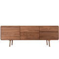 GAZZDA FAWN SIDEBOARD WALNUT 150 - DYKE & DEAN