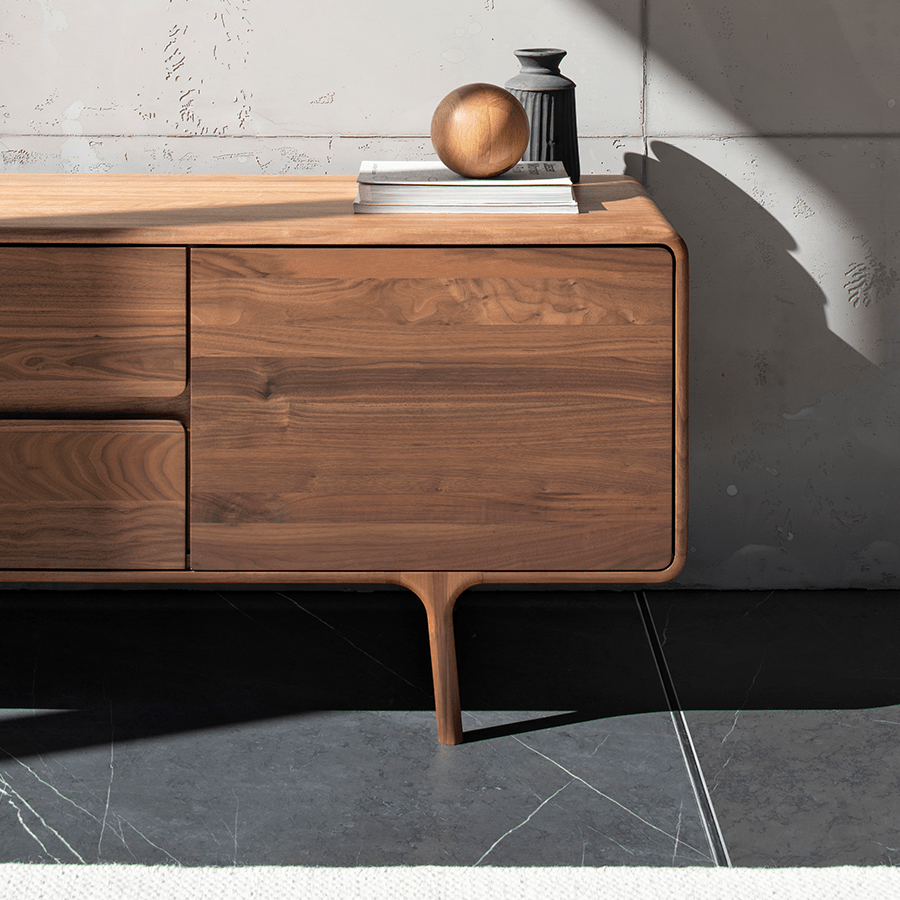 GAZZDA FAWN SIDEBOARD WALNUT 150 - DYKE & DEAN