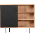 GAZZDA FINA DRESSER BLACK OAK 118 - DYKE & DEAN