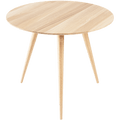 GAZZDA ROUND ARP TABLE NATURAL OAK 55CM - DYKE & DEAN