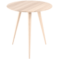 GAZZDA ROUND ARP TABLE WHITE OAK 45CM - DYKE & DEAN