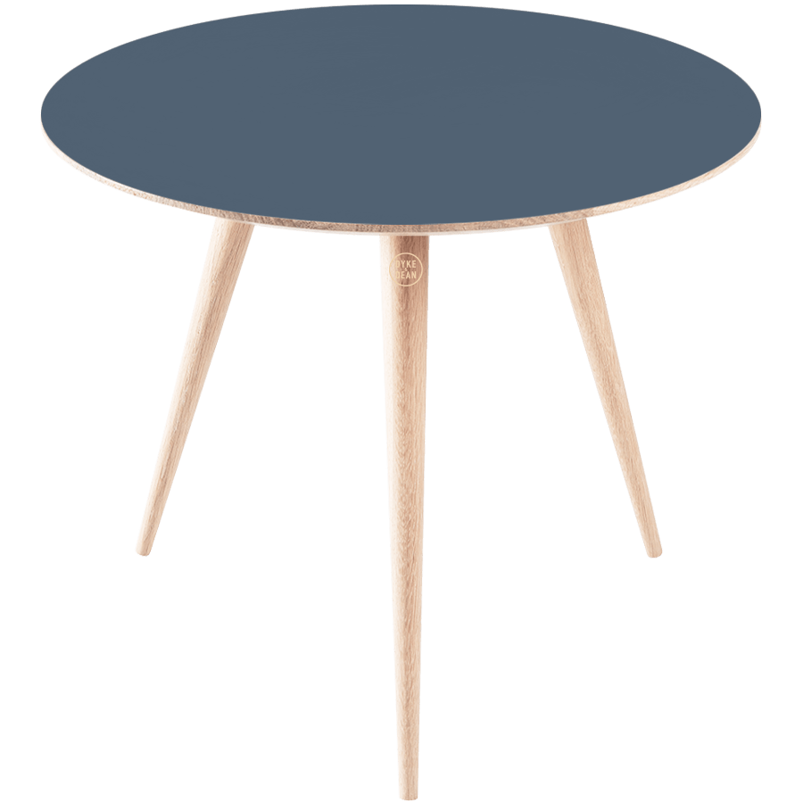 GAZZDA ROUND ARP TABLE WHITE OAK 55CM - DYKE & DEAN