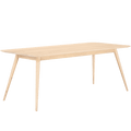 GAZZDA STAFA TABLE WHITE OAK 200 x 90 - DYKE & DEAN
