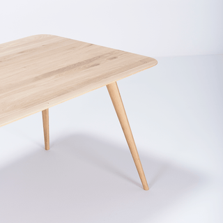 GAZZDA STAFA TABLE WHITE OAK 200 x 90 - DYKE & DEAN