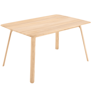 GAZZDA TESKA OAK DINING TABLE 140 X 90 - DYKE & DEAN