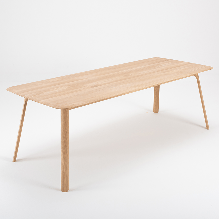 GAZZDA TESKA OAK DINING TABLE 160 X 90 - DYKE & DEAN