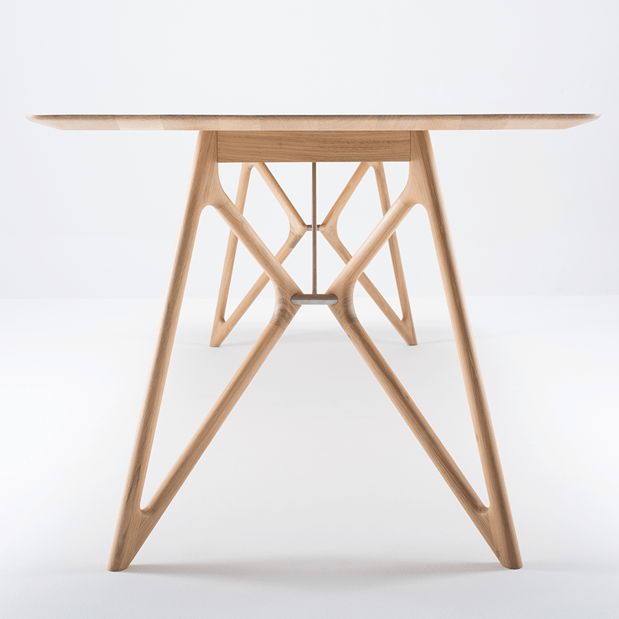 GAZZDA TINK DINING TABLE NATURAL OAK 200 x 90 - DYKE & DEAN