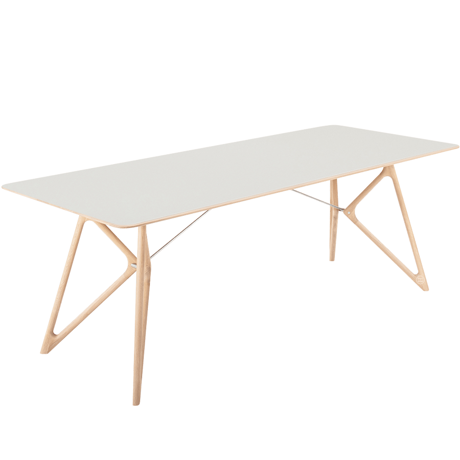 GAZZDA TINK DINING TABLE NATURAL OAK 220 x 90 - DYKE & DEAN