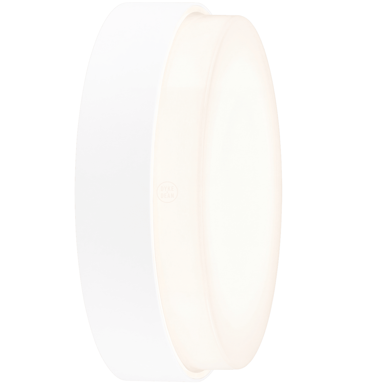 GENERAL OPAL DISC LIGHT WHITE SMALL - DYKE & DEAN