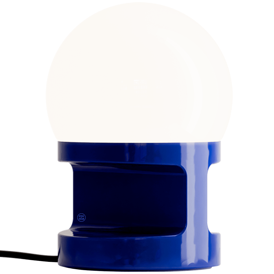 HABEA SMALL CERAMIC TABLE LIGHT OPAL GLASS - DYKE & DEAN