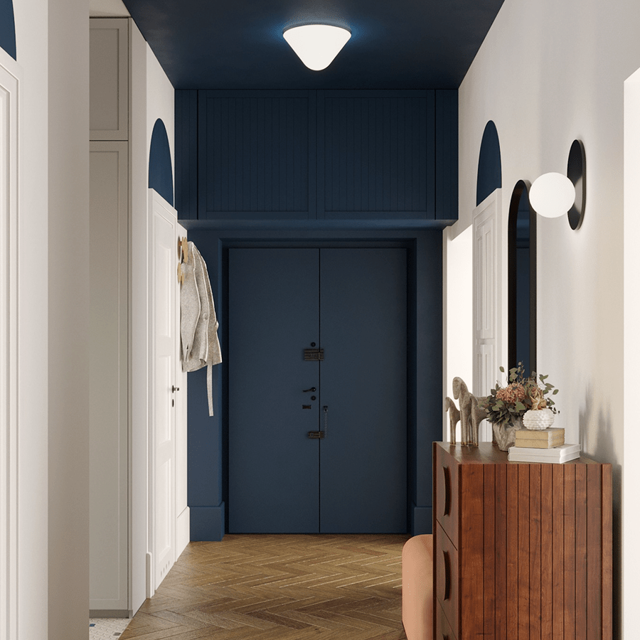 HANEA BRASS WATERPROOF GLOBE WALL LIGHT - DYKE & DEAN