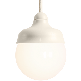 HANGING PENDANT GLOBE LIGHT CREAM - DYKE & DEAN