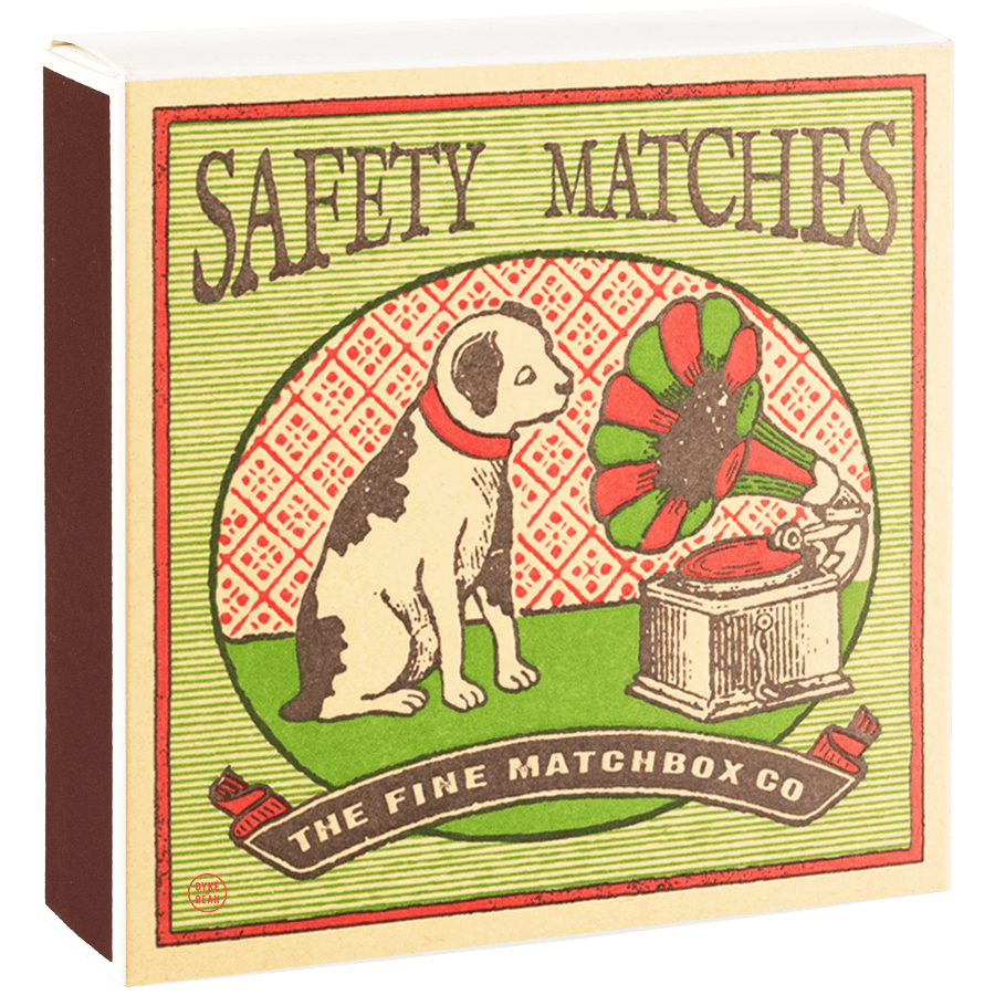 HIS MASTERS VOICE LUXURY SAFETY MATCHES - DYKE & DEAN