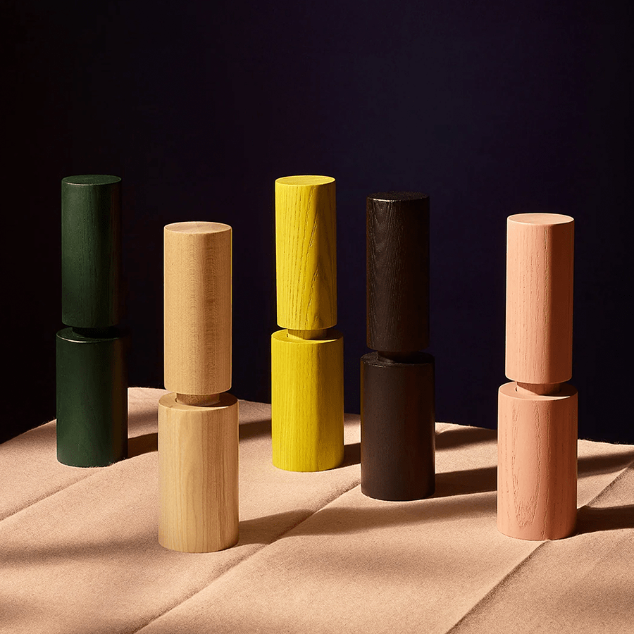 HOVE ASH WOOD SALT & PEPPER MILL FOREST GREEN - DYKE & DEAN