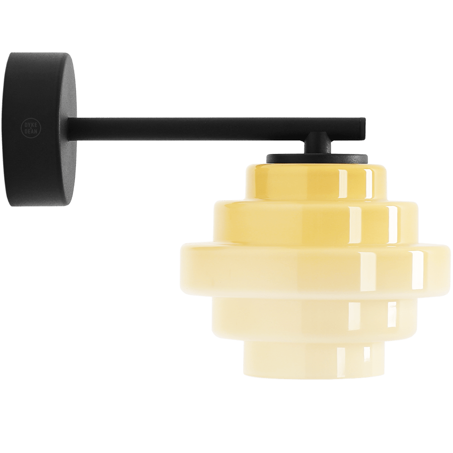 JELLY GLASS WALL LIGHT YELLOW - DYKE & DEAN