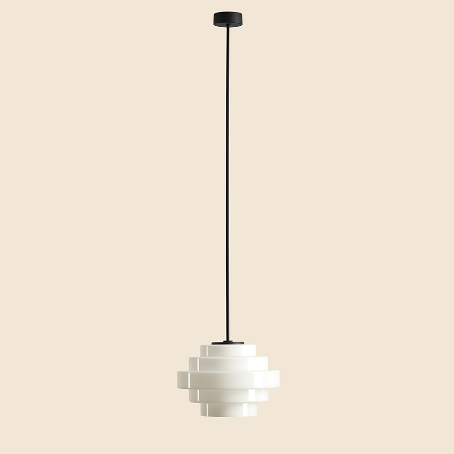 JELLY PENDANT LIGHT WHITE 140 SMALL - DYKE & DEAN