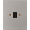Grey porcelain HDMI wall socket by Katy Paty