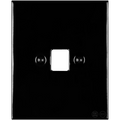 KATY PATY PORCELAIN PLATE PC/ USB WALL SOCKET BLACK - DYKE & DEAN