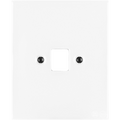 KATY PATY PORCELAIN PLATE PC/ USB WALL SOCKET WHITE - DYKE & DEAN