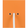 KATY PATY PORCELAIN PLATE WALL CABLE GLAND SOCKET CARROT - DYKE & DEAN