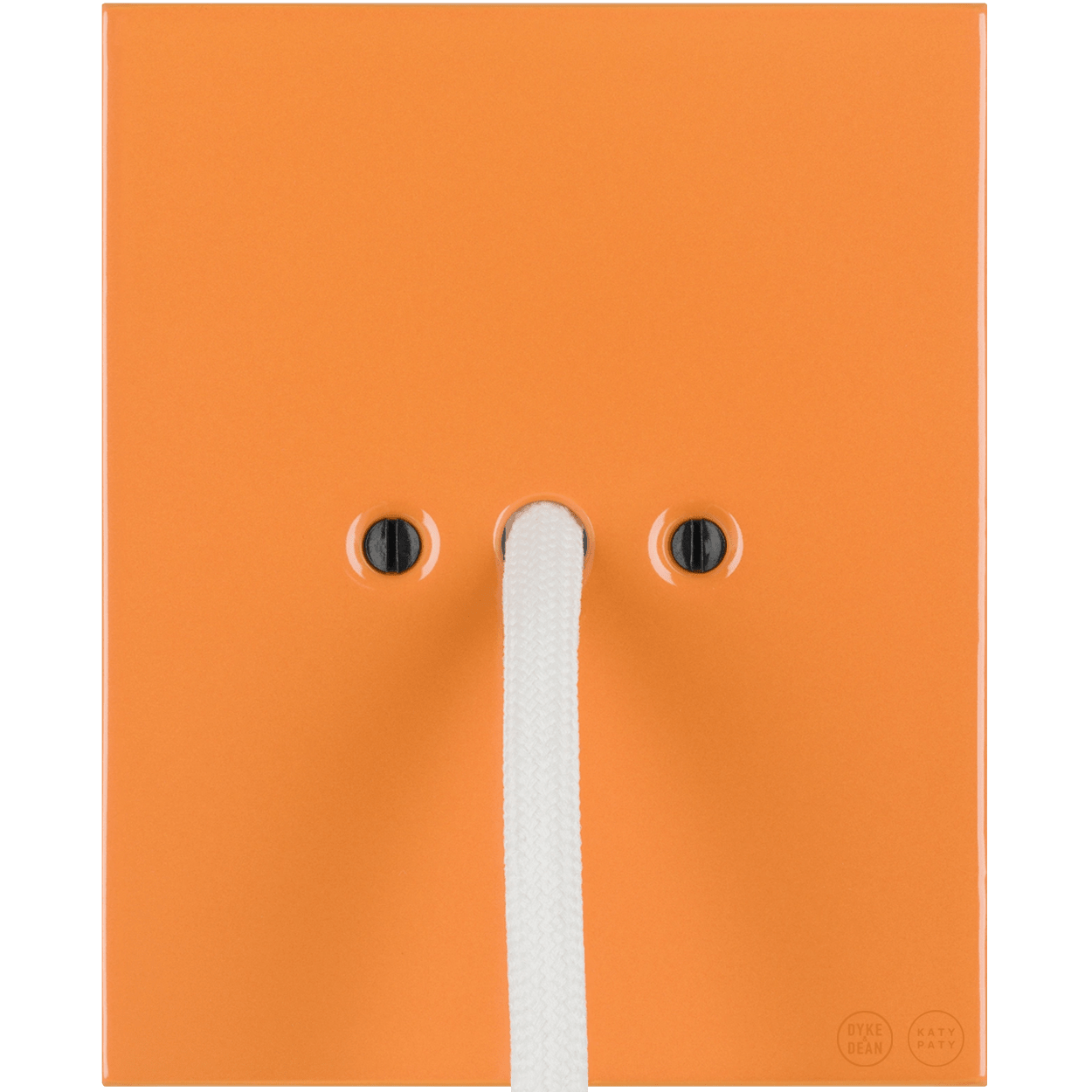 KATY PATY PORCELAIN PLATE WALL CABLE GLAND SOCKET CARROT - DYKE & DEAN