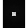 KATY PATY PORCELAIN PLATE WALL MOTION SENSOR MATTE BLACK - DYKE & DEAN