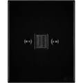 KATY PATY PORCELAIN PLATE WALL SOCKET MATTE BLACK HDMI - DYKE & DEAN