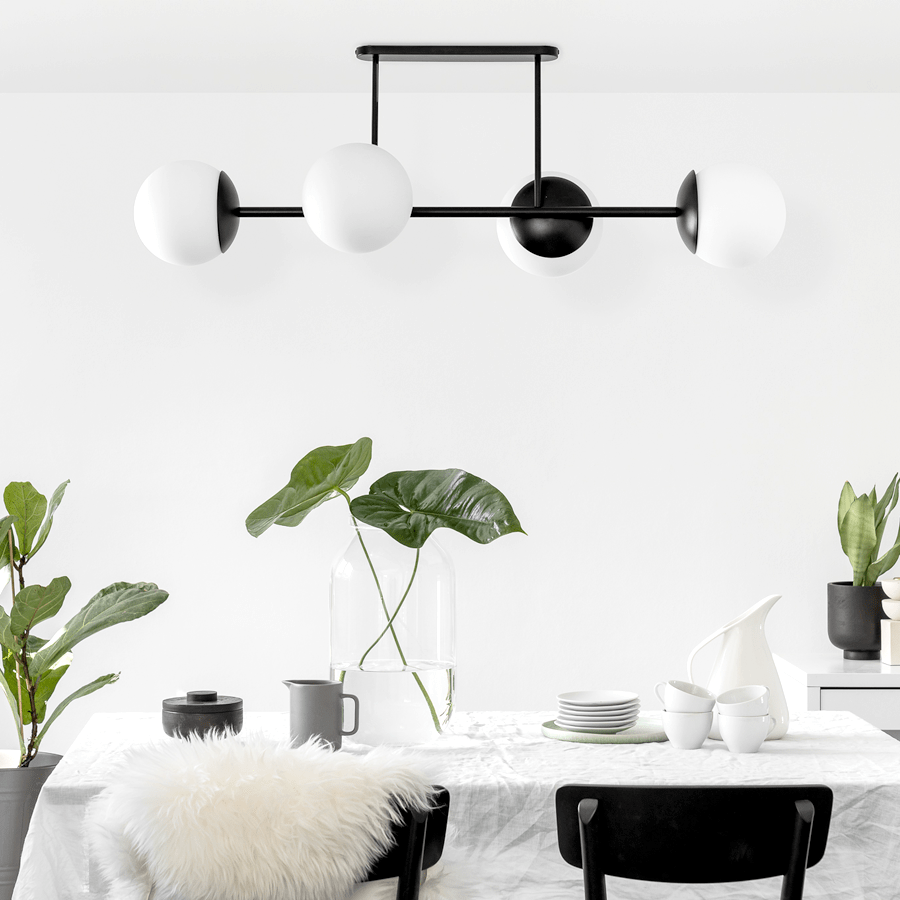 KOP WATERPROOF FIXED CEILING LIGHT BLACK - DYKE & DEAN