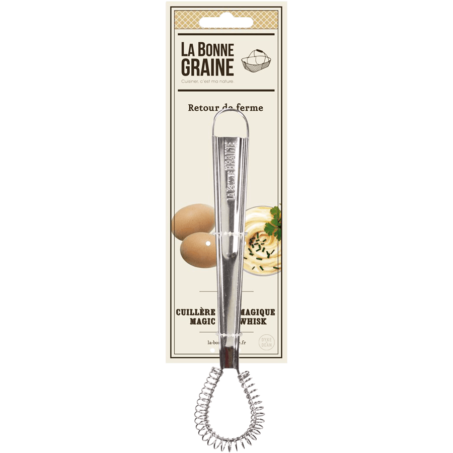 LA BONNE GRAINE MAGIC SPOON & STEEL WHISK - DYKE & DEAN