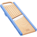 LA BONNE GRAINE WOODEN MANDOLIN KNIFE BLUE - DYKE & DEAN