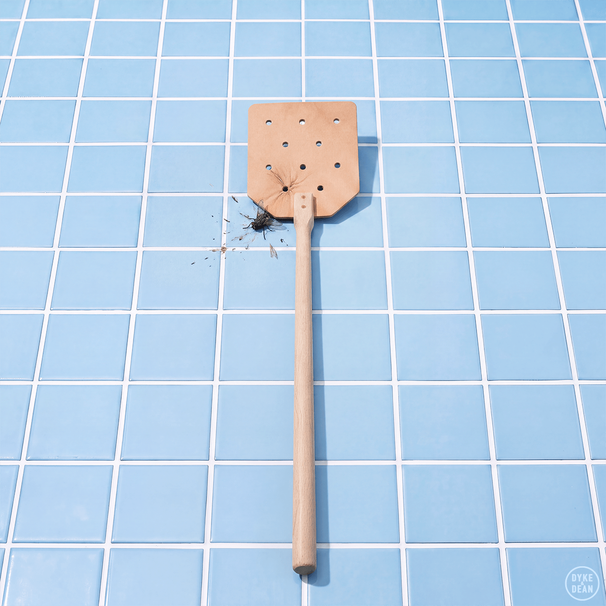LEATHER FLY SWATTER - DYKE & DEAN