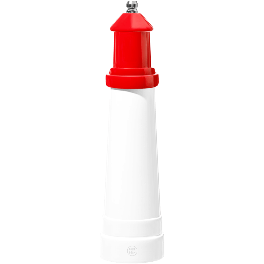 LIGHTHOUSE SALT & PEPPER GRINDER RED - DYKE & DEAN