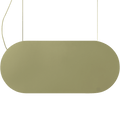 MALUMI A SUSPENSION PENDANT LIGHT OLIVE GREEN - DYKE & DEAN