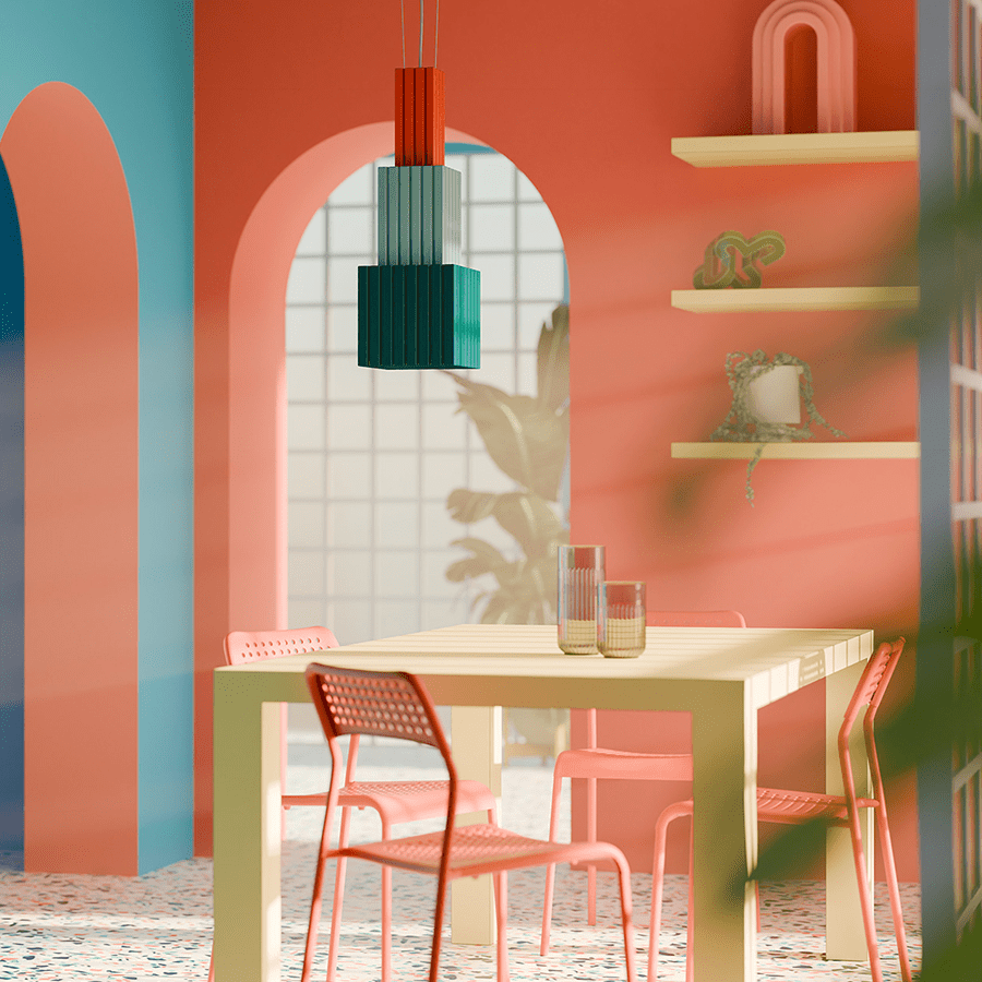 METRA CERAMIC PENDANT LIGHT - DYKE & DEAN