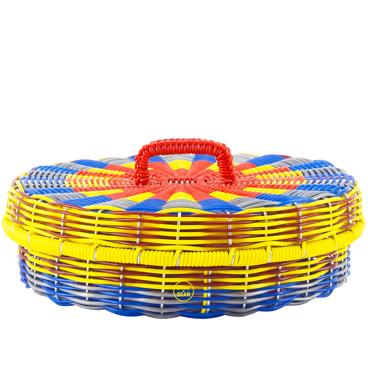 MEXICAN MULTI COLOUR TORTILLA BASKET - DYKE & DEAN