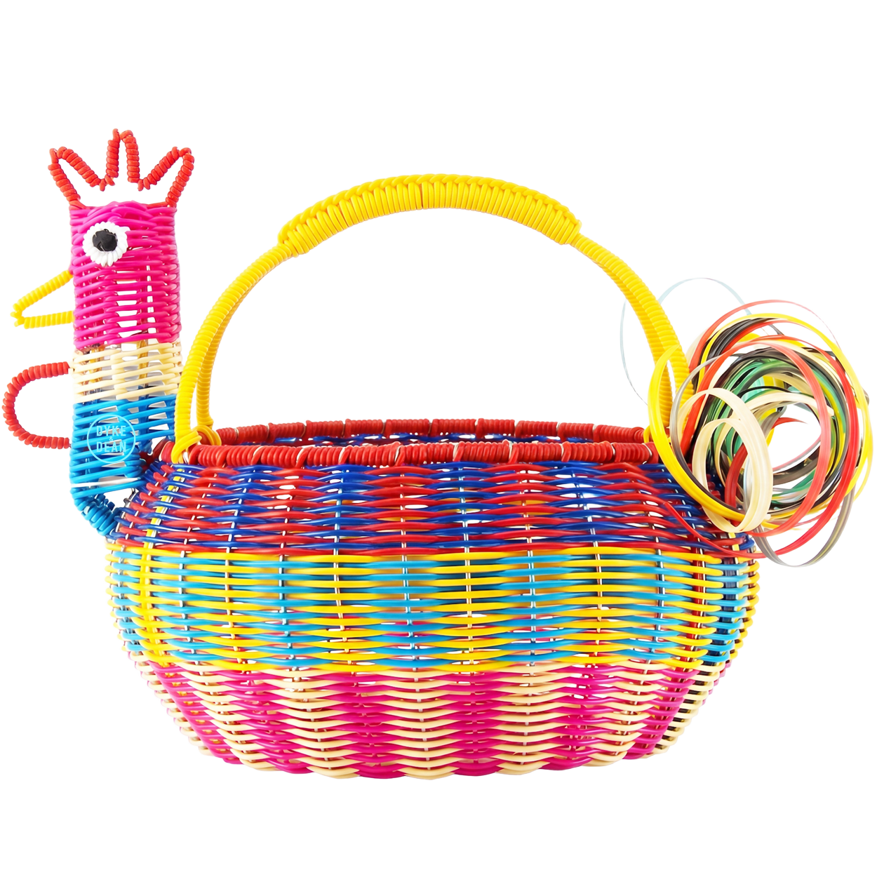 MEXICAN MULTI COLOURED EGG BASKET - DYKE & DEAN