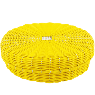 MEXICAN YELLOW TORTILLA BASKET - DYKE & DEAN