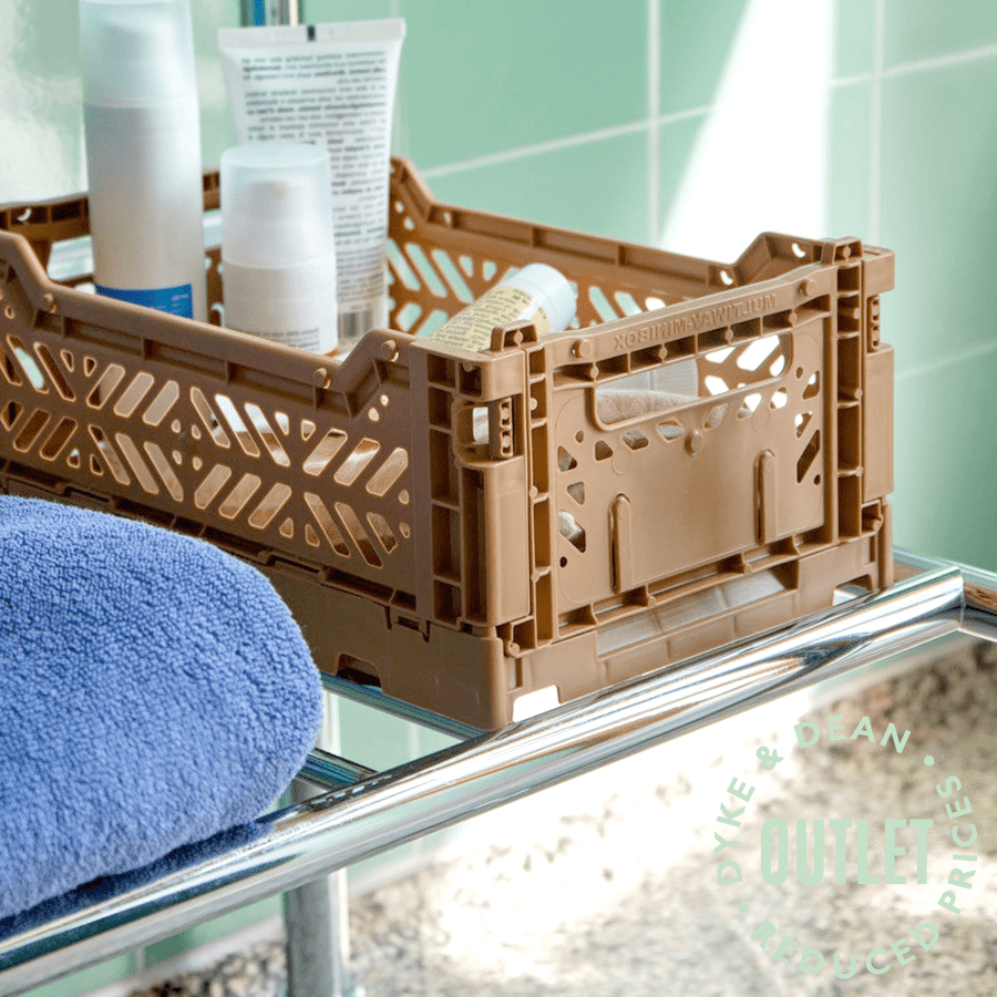 MIDI STACKING CRATE TILE RED OUTLET - DYKE & DEAN