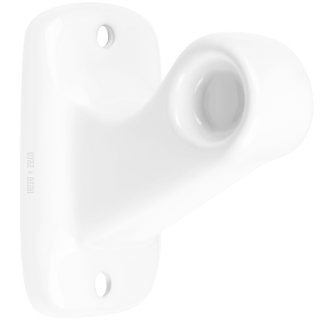 MODERN PORCELAIN TOWEL BAR SET WHITE - DYKE & DEAN