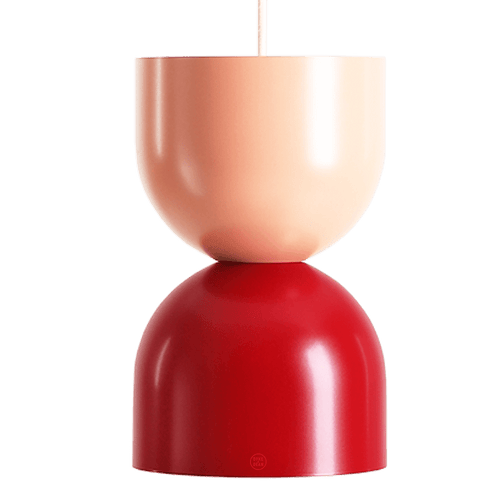 MODULAR PENDANT RED & CORAL - DYKE & DEAN