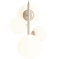 MULTI OPAL GLOBE BLOOM PENDANT LIGHT BEIGE - DYKE & DEAN