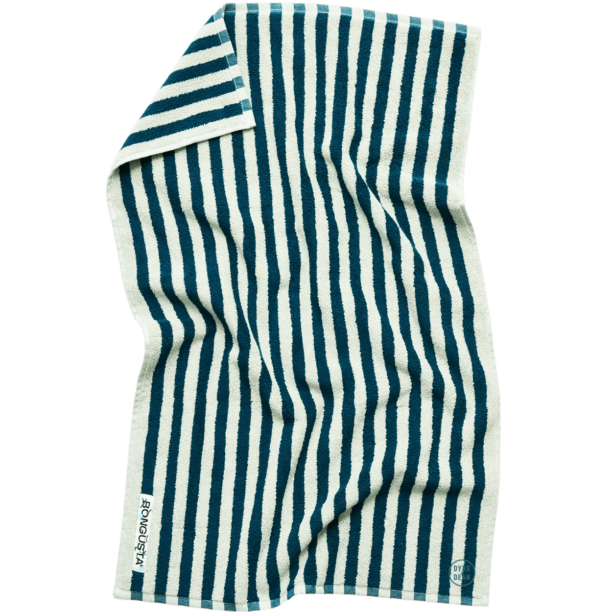 NARAM BATH TOWELS SEA FOAM & DEEP TEAL - DYKE & DEAN