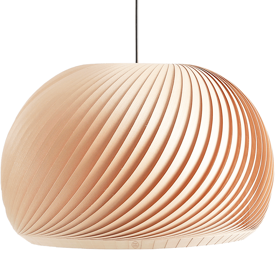 NATURE BEECH WOOD PENDANT LIGHT XL - DYKE & DEAN