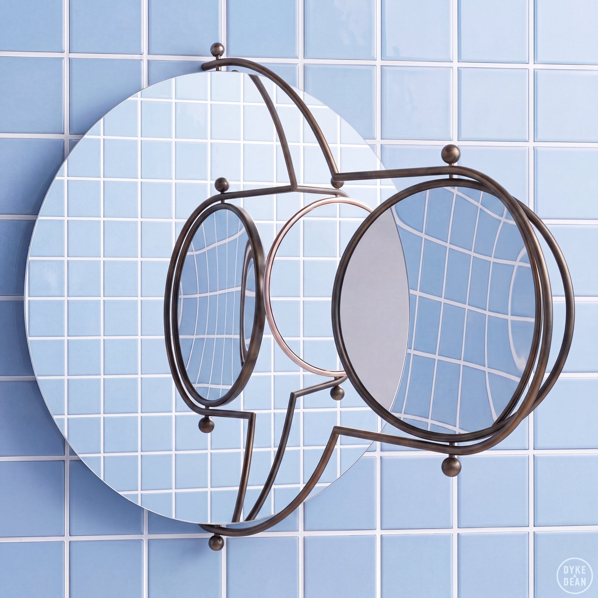 OMK ORBIT. 1965 MIRROR BRONZE - DYKE & DEAN