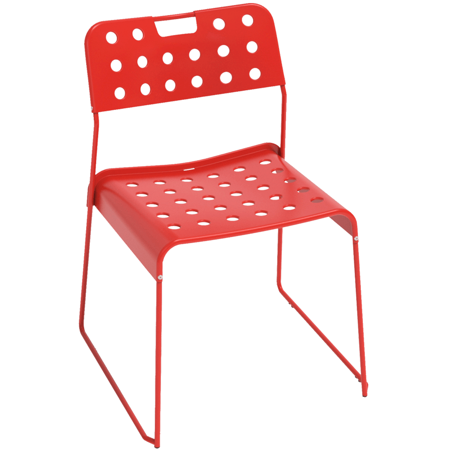 OMKSTAK. 1965 CHAIR TRAFFIC RED