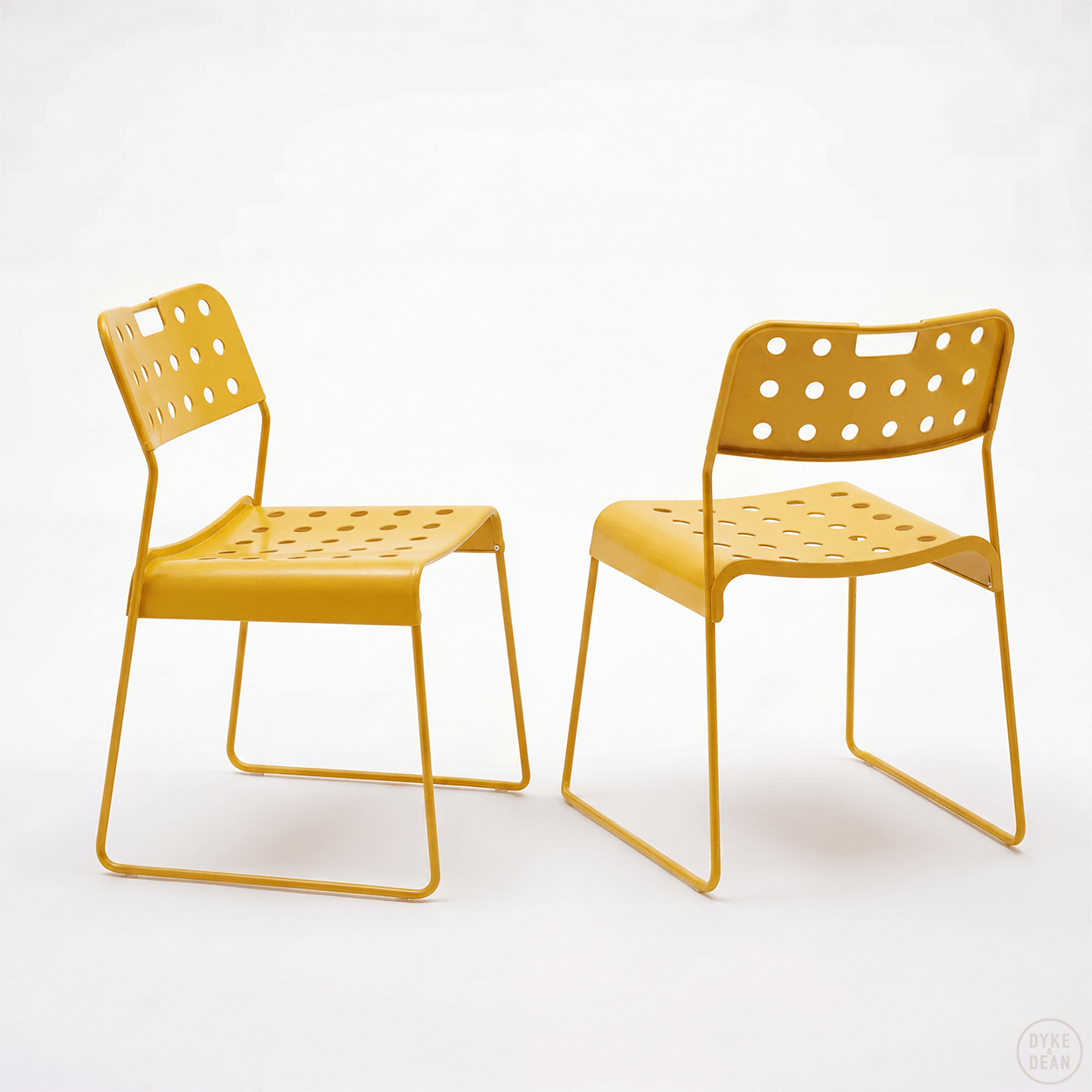 OMKSTAK. 1965 CHAIR YELLOW - DYKE & DEAN