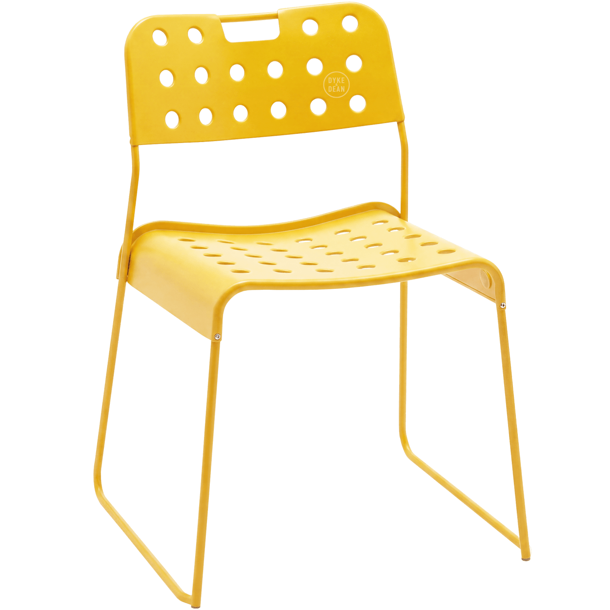 OMKSTAK. 1965 CHAIR YELLOW - DYKE & DEAN