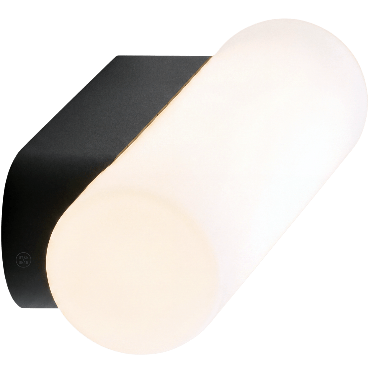 OPAL BATHROOM MIRROR LIGHT BLACK - DYKE & DEAN